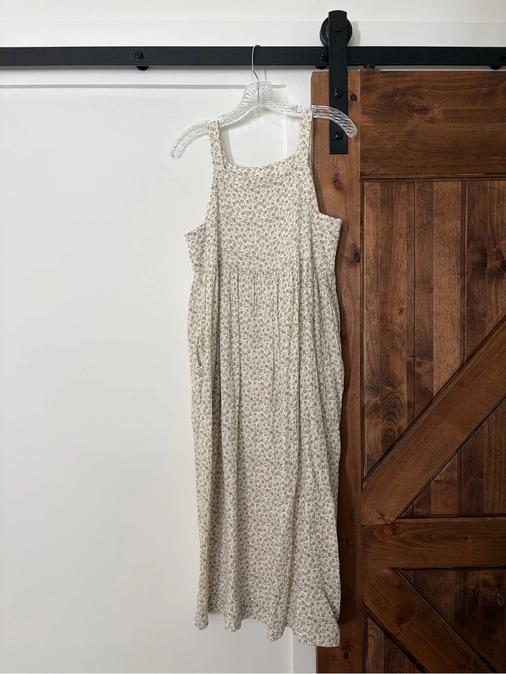 shop dahl georgia dress — 100% cotton cottagecore floral midi dress